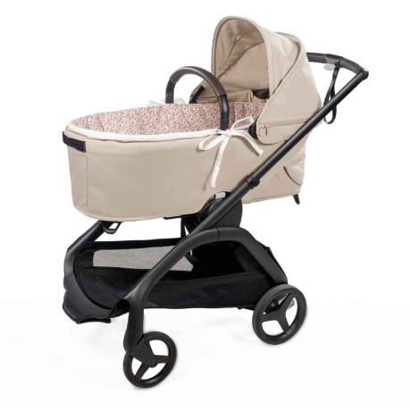 Cubre Cuco Varillas + Sábana Ajustable Cherry Flores Pasito