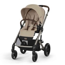 Cochecito 2 Piezas Cybex Balios S Lux – Promoción con Plástico de Lluvia para Capazo y Silla de Regalo