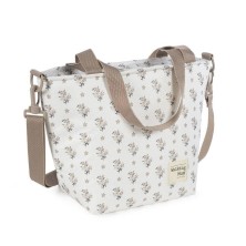 Bolsa Térmica Comiditas Botton Flores Walking Mum