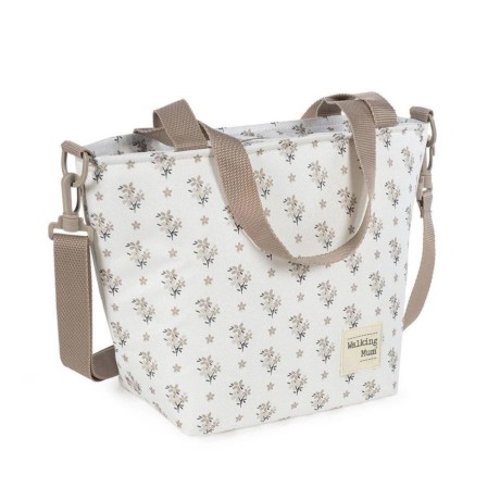Bolsa Térmica Comiditas Botton Flores Walking Mum