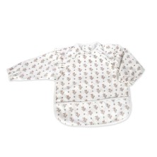 Babero con Mangas Botton Flores Walking Mum