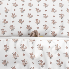 Babero con Mangas Botton Flores Walking Mum