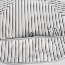 Babero con Mangas Botton Rayas Walking Mum