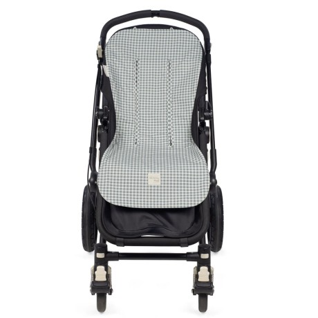 Colchoneta silla bebé Walking Mum I Love Vichy Verde