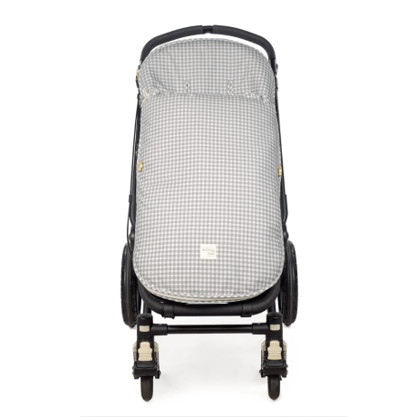 Saco Silla I Love Vichy Cuadro Gris En Walking Mum