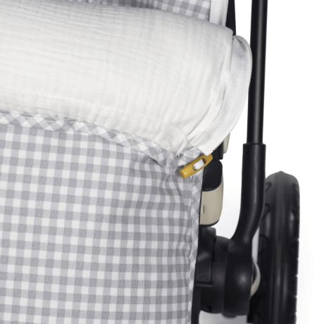 Saco Silla I Love Vichy Cuadro Gris En Walking Mum