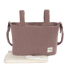 Bolsa Canastilla Pana Gala Cerise Walking Mum