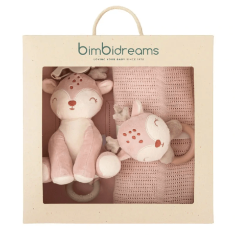 Set Manta Veawed+Juguete Monet Bimbi