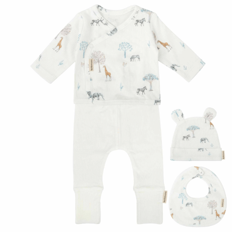 Setde 4 Piezas Tanzania Blanco Bimbi