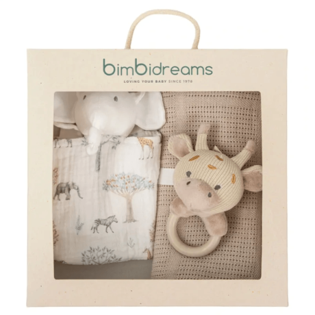 Set Manta Veawed+Juguete Smv Tanzania Bimbi