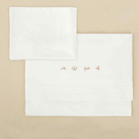 Tríptico Punto Mini Bimbi Anais Lino 50x80 cm