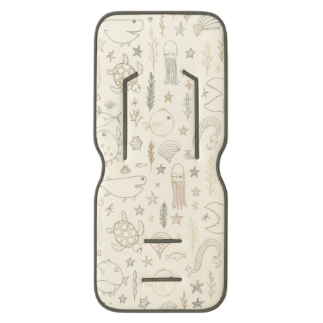 Colchoneta Recta Sea Blanco Bimbi