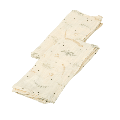 Set 2 Gasitas 60X60 Botanic Beig Bimbi