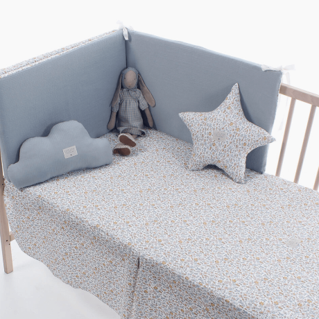 Colcha Cuna T/60 Marga Menta Uzturre