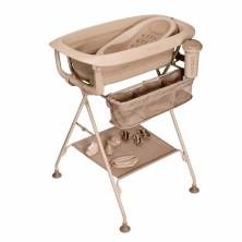 Bañera Twistshake Luxury Grey | Plegable con Soporte y Hamaca