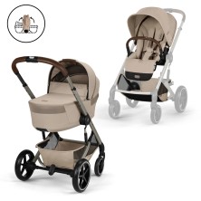 Cybex Balios S Lux 2026 | Nuevo Capazo Plegable Cot S Lux