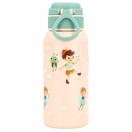 Botella de Acero Térmica The Wooden Boy Tutete | Botella Infantil