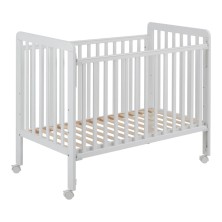 Cuna Bari iKiD 120x60 | Cuna con Lateral Abatible y Somier Regulable