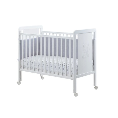 Cuna iKid Napoli 120x60 | Lateral Abatible y Kit Colecho Opcional