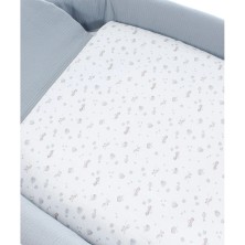 Minicuna Ratán Uzturre Lucca + Vestidura y Colchón